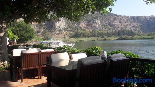 Apt mit Terrasse. In Dalyan