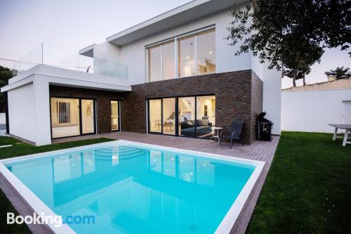 Two bedrooms home with terrace and swimming pool.