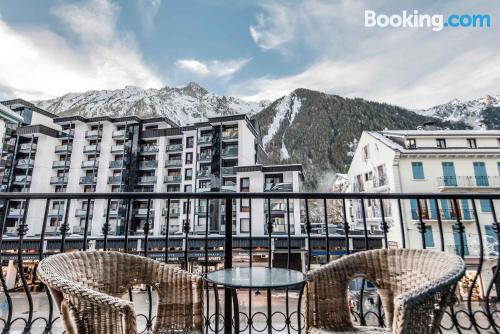 Apartamento em Chamonix-Mont-Blanc, perfeito para 5 ou mais