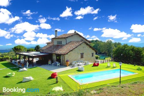 Place in Monte Santa Maria Tiberina. Pool!