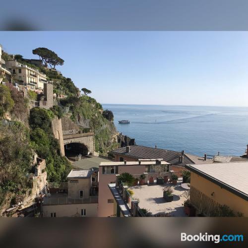 Appartement pour couples à Riomaggiore. Wifi et terrasse.