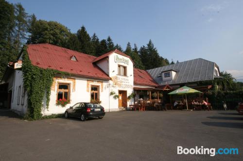 Appartement avec Wifi et terrasse. À Frýdlant nad Ostravicí