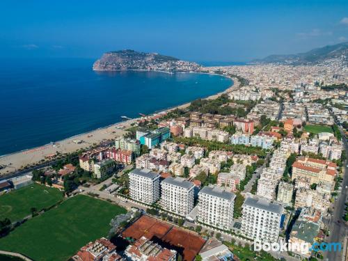 Apartamento com calefação em Alanya