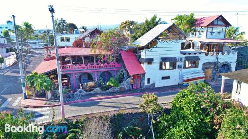 Praktisch appartement in Puerto Ayora. Terras!