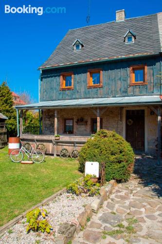 Appartement avec terrasse dans le centre de Abertamy.