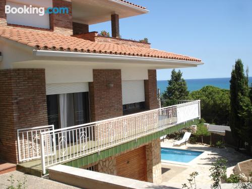 Apartamento con piscina en Canet de Mar