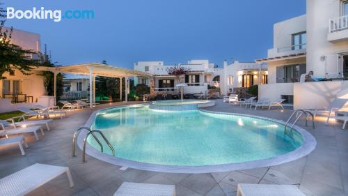 Apartamento de 160m2 em Agios Prokopios. Terraço e piscina