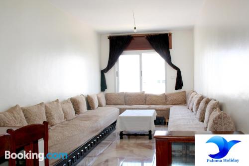 One bedroom apartment apartment in M'diq convenient for six or more.