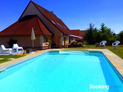 Apartamento con piscina en Chenonceaux