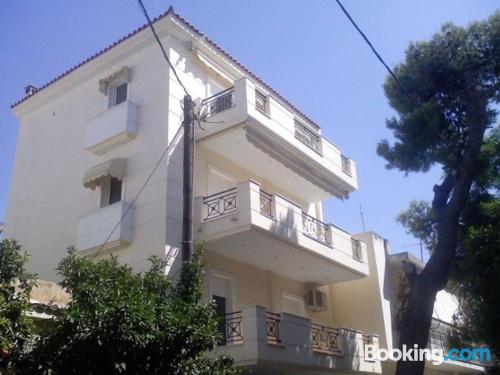 Apartamento bonito en Atenas con calefacción y wifi.
