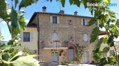 Castello delle Forme aan zijn voeten! Met terras