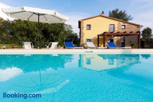 Apt mit pool. In Pitigliano