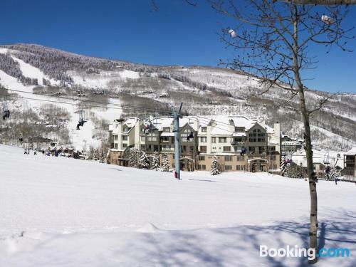 Beaver Creek aan zijn voeten! Verwarming en internet