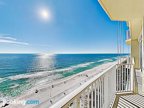 Appartamento con piscina. Panama City Beach ai vostri piedi!.