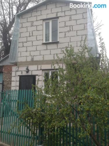 Appartement in Taganrog. Verwarming en Wifi