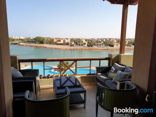 Appartement met verwarming in Hurghada.