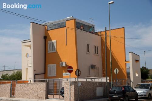 Apartamento con aire acondicionado y terraza