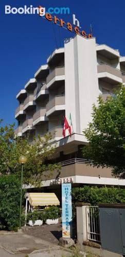 Ferienwohnung mit Balkon. In Cesenatico