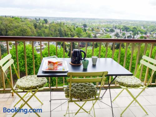 Wohnung in Montrichard. Terrasse!