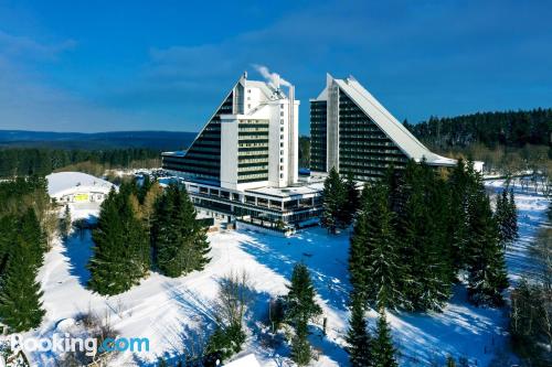 Place for two people in Oberhof. Terrace!