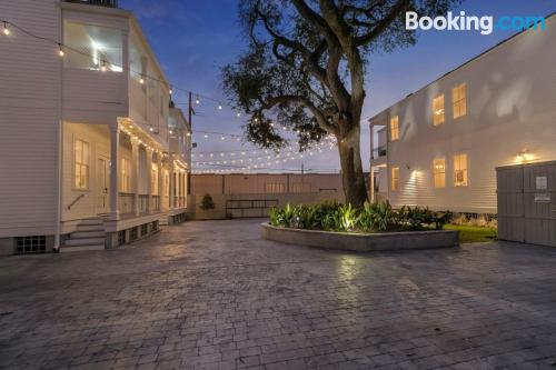 Family, three bedrooms in New Orleans.