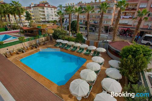 Apartment with terrace. Pool!