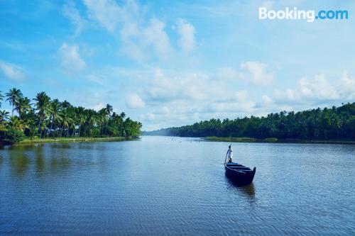 Grand appartement à Kovalam. Chauffage