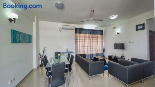 Home in Dehiwala convenient for six or more.