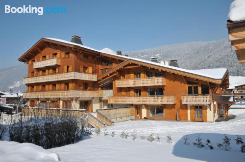 Appartement à Morzine. Terrasse!