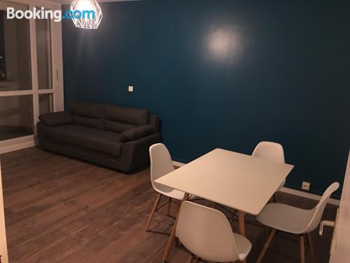 Extenso apartamento no centro em Sevran.