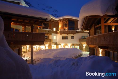 Appartement de 1 pièce à Sankt Leonhard im Pitztal. Terrasse et piscine!