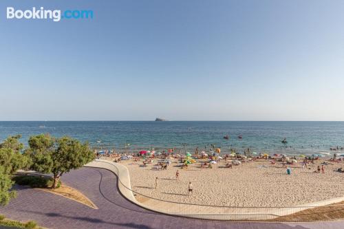 Benidorm est votre!. Terrasse!.