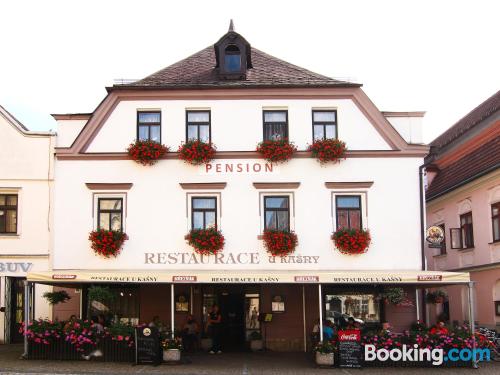 Ferienwohnung mit Balkon. Haustier erlaubt