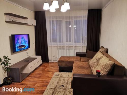 1 bedroom apartment home in Karagandy for 2 people.