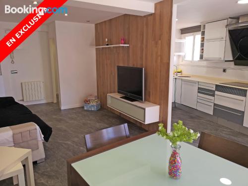 Appartement 70m2 in Caldes d'Estrac. Geschikt voor honden