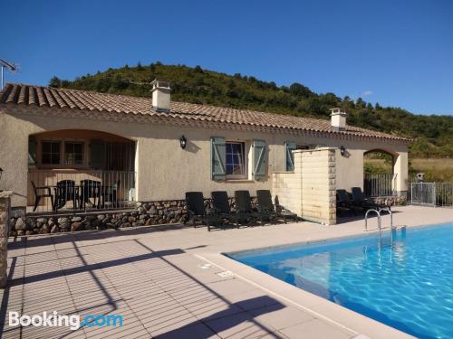 Apartment with terrace and swimming pool