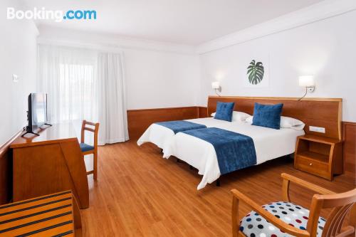 Central location in Puerto de la Cruz. For two