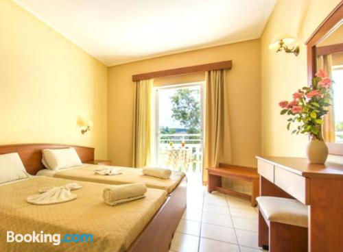 Apartamento em Zakynthos Town. Terraço e piscina