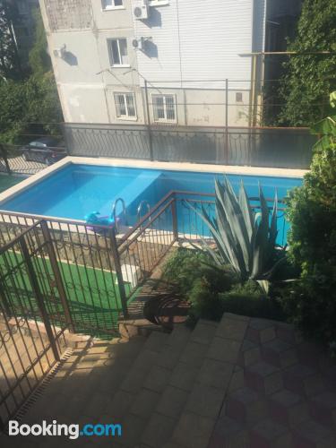 Place in Lazarevskoye with terrace and swimming pool.