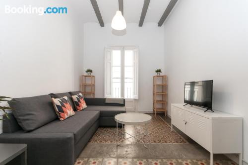 3-kamer appartement in Barcelona. Ideaal voor 5 of meer!