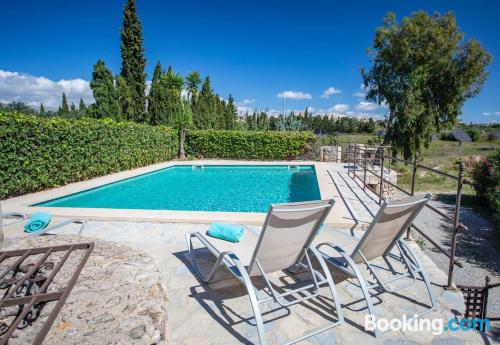 Apartamento no centro da cidade. Terraço e piscina