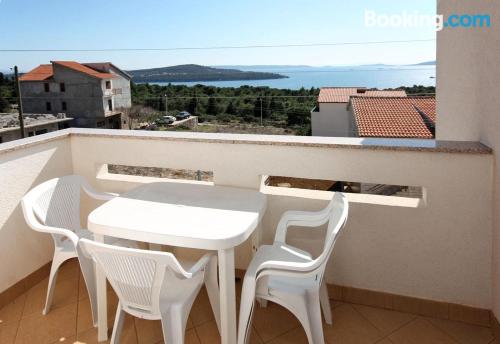 1 bedroom apartment home in Trogir with internet.