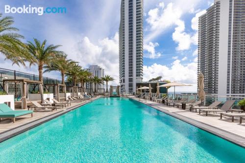 Apartment with internet in Hallandale Beach.