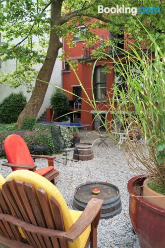 Pet friendly place in Brussels with terrace