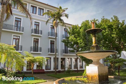 One bedroom apartment in Angra Do Heroismo with terrace and swimming pool