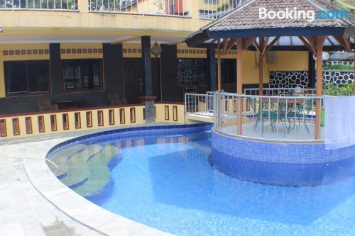 Appartement met terras. Bogor is votrer!