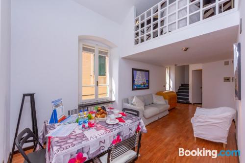 Downtown apartment in Alassio.