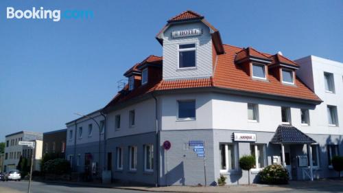 Appartement avec terrasse. Flensbourg à vos pieds!