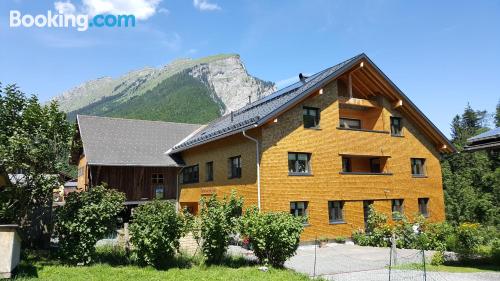 Confortável apartamento em Au im Bregenzerwald. Aquecimento e Wi-fi