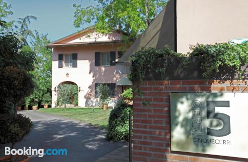 Stay cool: air apartment in Sasso Marconi for 2